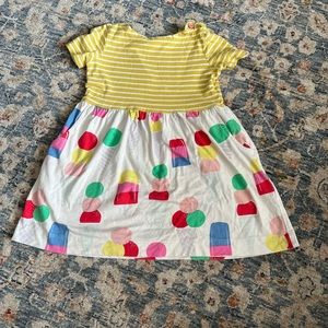 GUC Mini Boden size 3/4 ice cream/popsicle dress w/pockets